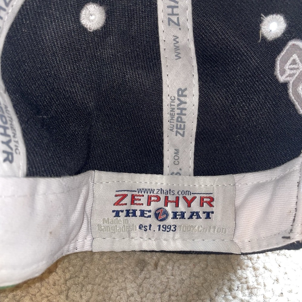lsu‎ tigers embroidered snapback hat zephyr purple and black - Picture 4 of 5